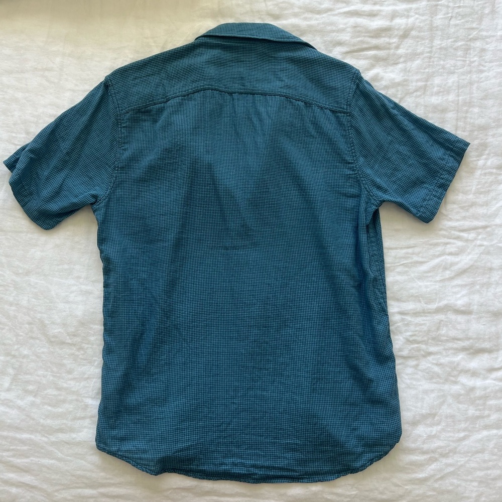 Men’s Faherty Short Sleeve Button Up Size Small
